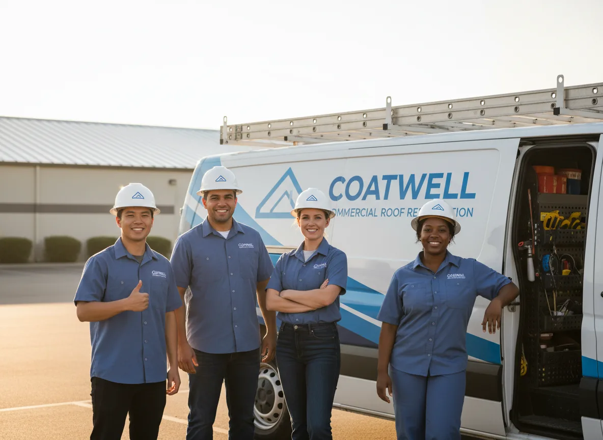Commercial roof coating company in Pleasant Garden, NC
